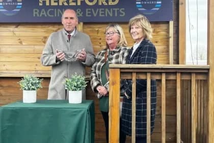 Father-Son Duo Shine at Hereford with Moodofthemoment Win