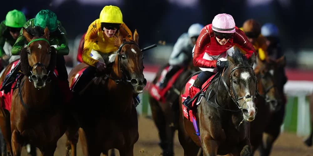 Southwell celebrations as Saffie Osborne completes Racing League hat-trick Southwell celebrations as Saffie Osborne completes Racing League hat-trick